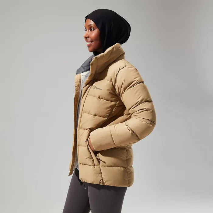 Insulated Women Berghaus Rosthwaite Reflect Down Jacket 8211 Natural