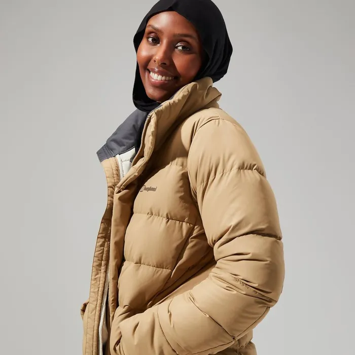 Insulated Women Berghaus Rosthwaite Reflect Down Jacket 8211 Natural