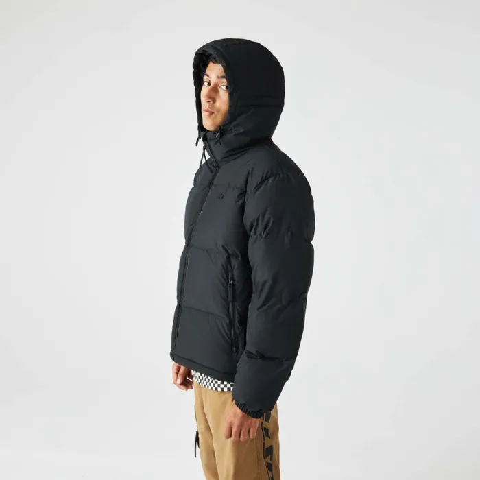 Jackets and Coats Men Lacoste Men039s WaterRepellent Puffer Jacket Black 031