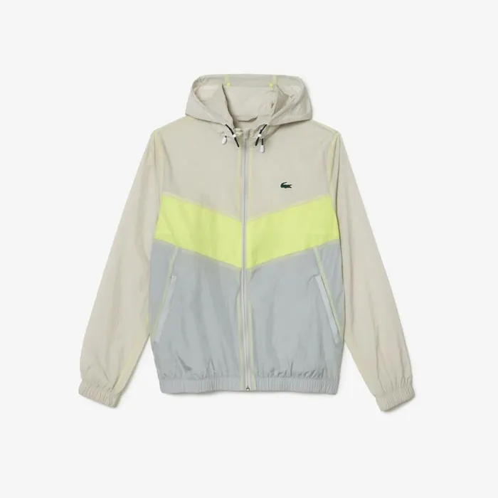 Jackets and Coats Men Lacoste Men039s WaterResistant Packable ZipUp Jacket Grey Flashy Yellow Grey Rim Jackets and Coats Men Lacoste Men039s WaterResistant Packable ZipUp Jacket Grey Flashy Yellow Grey Rim