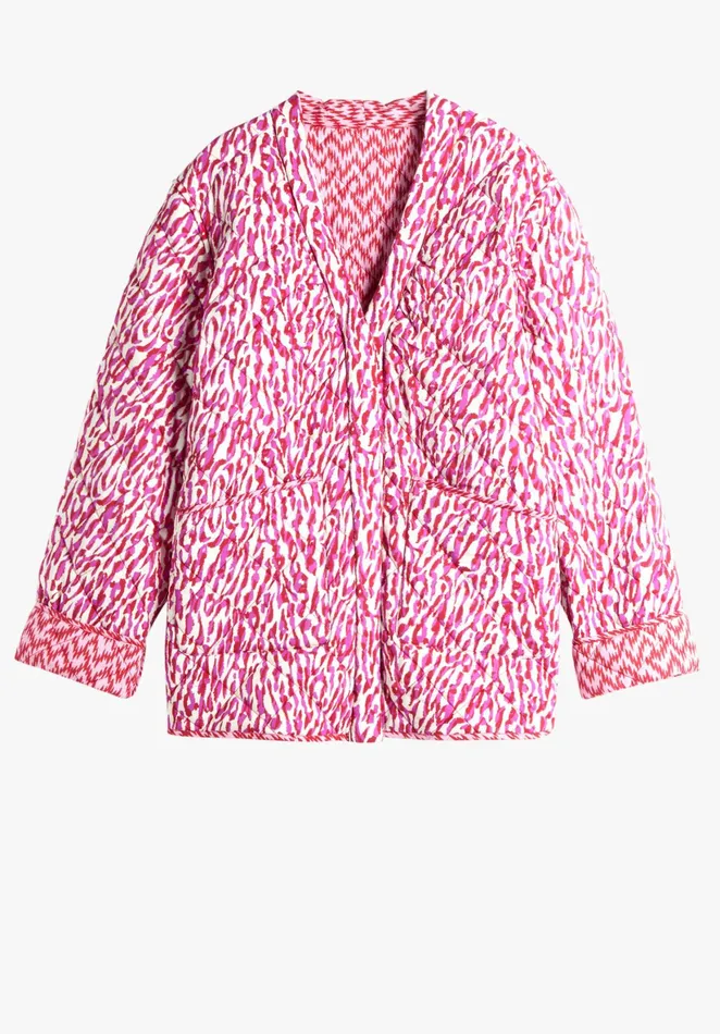 Jackets and Coats Women Hush Neri Reversible Quilted Jacket Abstract Animal