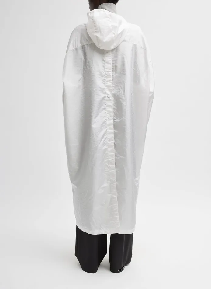 Jackets and Outerwear Women Tibi Crispy Nylon Hooded Coat