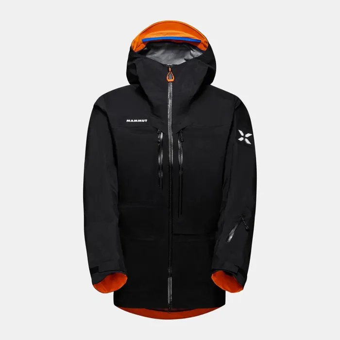 Jackets and Vests Men Mammut Eiger Free Advanced HS Hooded Jacket Black