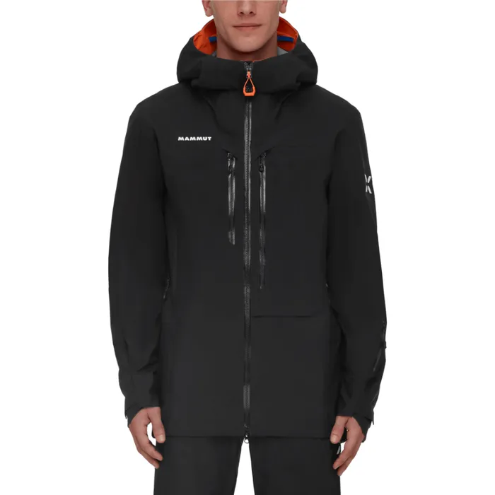 Jackets and Vests Men Mammut Eiger Free Advanced HS Hooded Jacket Black