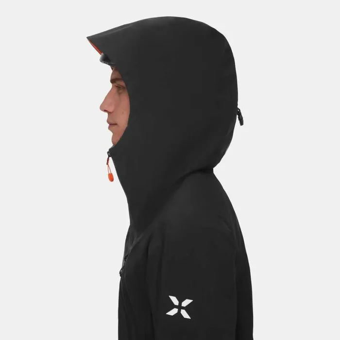 Jackets and Vests Men Mammut Eiger Free Advanced HS Hooded Jacket Black