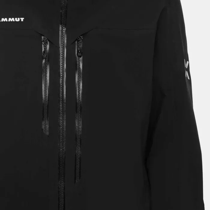 Jackets and Vests Men Mammut Eiger Free Advanced HS Hooded Jacket Black