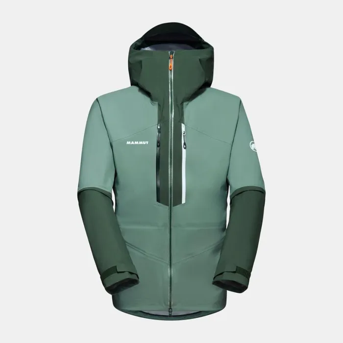 Jackets and Vests Men Mammut Taiss HS Hooded Jacket Dark Jadewoods