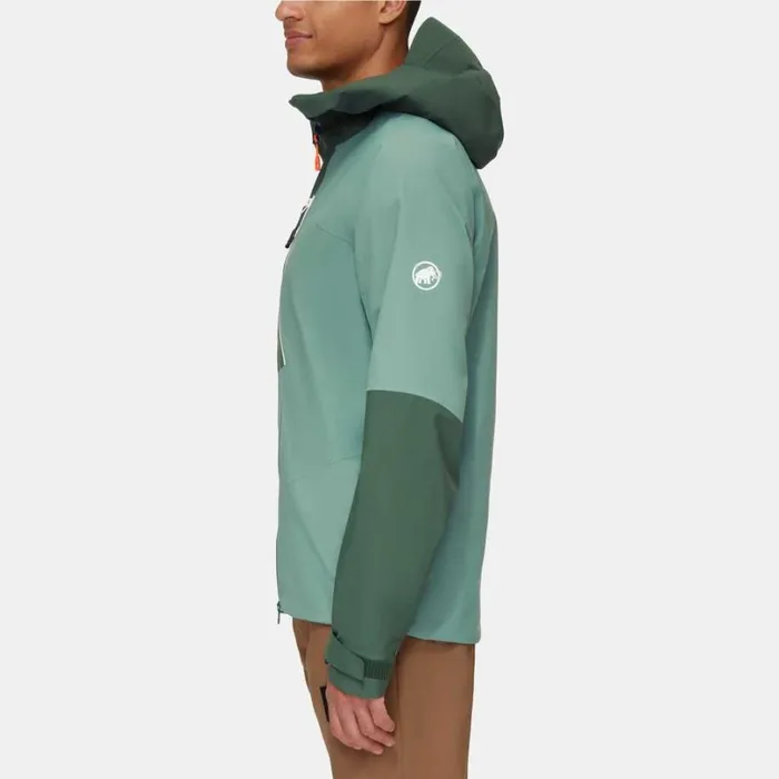 Jackets and Vests Men Mammut Taiss HS Hooded Jacket Dark Jadewoods Jackets and Vests Men Mammut Taiss HS Hooded Jacket Dark Jadewoods