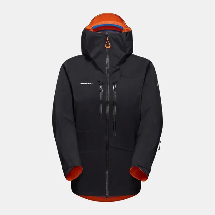 Jackets and Vests Women Mammut Eiger Free Advanced HS Hooded Jacket Black