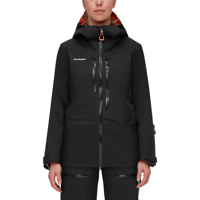 Jackets and Vests Women Mammut Eiger Free Advanced HS Hooded Jacket Black Jackets and Vests Women Mammut Eiger Free Advanced HS Hooded Jacket Black