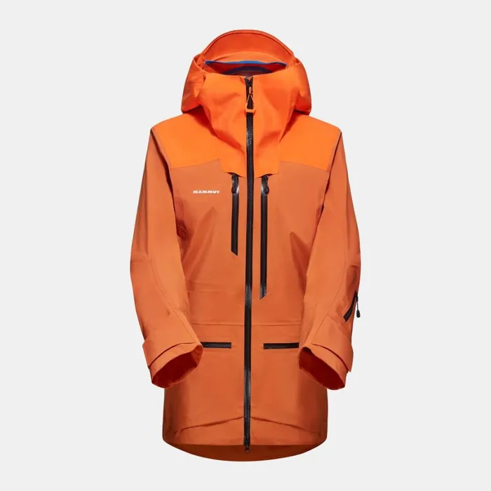 Jackets and Vests Women Mammut Eiger Free Pro HS Hooded Jacket Solar Dustarumita