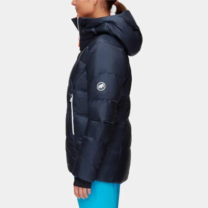 Jackets and Vests Women Mammut Eigerjoch Pro IN Hooded Jacket Night Jackets and Vests Women Mammut Eigerjoch Pro IN Hooded Jacket Night