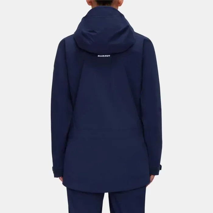 Jackets and Vests Women Mammut Haldigrat HS Hooded Jacket Marinewhite