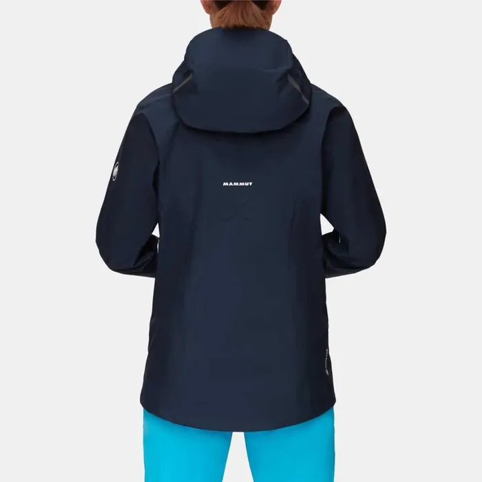 Jackets and Vests Women Mammut Nordwand Advanced HS Hooded Jacket Night Jackets and Vests Women Mammut Nordwand Advanced HS Hooded Jacket Night