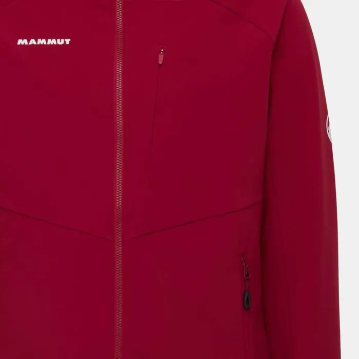 Jackets and Vests Women Mammut Ultimate Comfort SO Hooded Jacket Blood Red Jackets and Vests Women Mammut Ultimate Comfort SO Hooded Jacket Blood Red