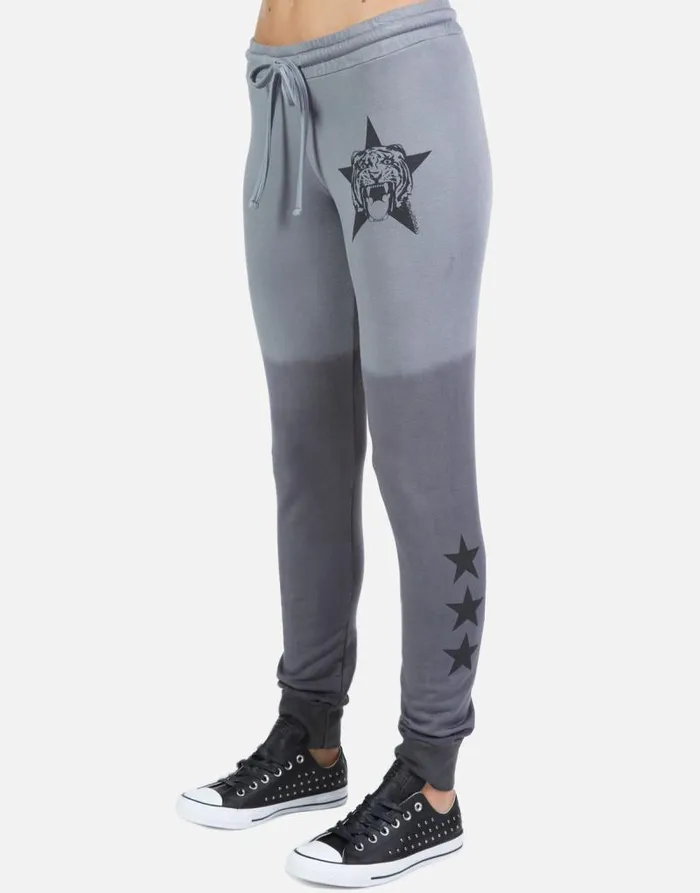 Jess Star Tiger Shadow Ombre Women Lauren Moshi Long Sweatpants