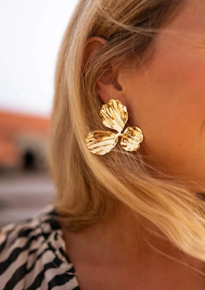 Jewelry and Accessories Earrings Easy Clothes Golden Dory Earrings