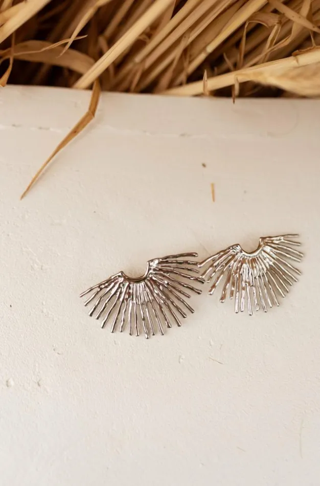 Jewelry and Accessories Earrings Easy Clothes Silvery Frika Earrings Silvery