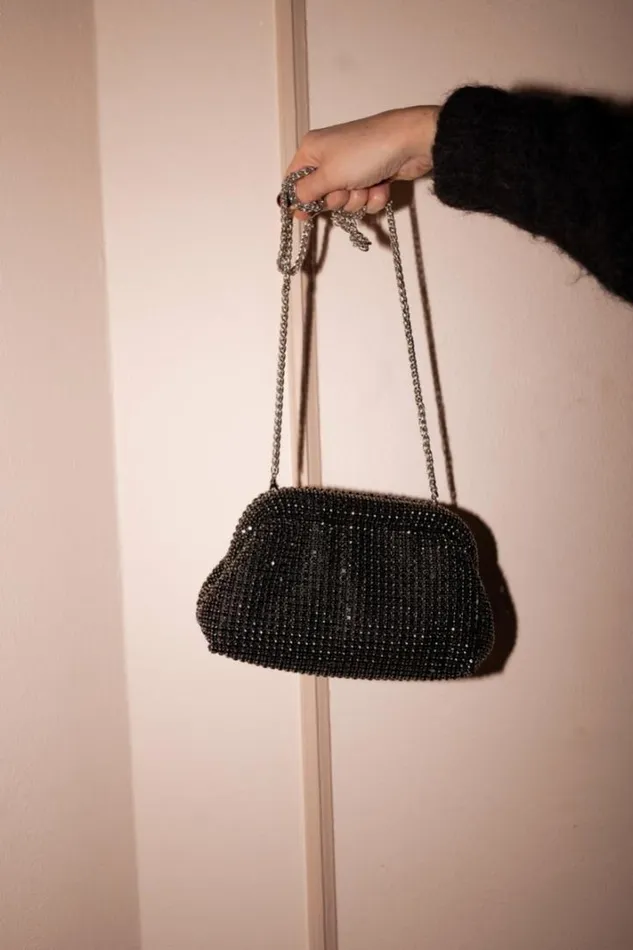 Jewelry and Accessories Handbags Easy Clothes Shiny Black Joye Bag Jewelry and Accessories Handbags Easy Clothes Shiny Black Joye Bag
