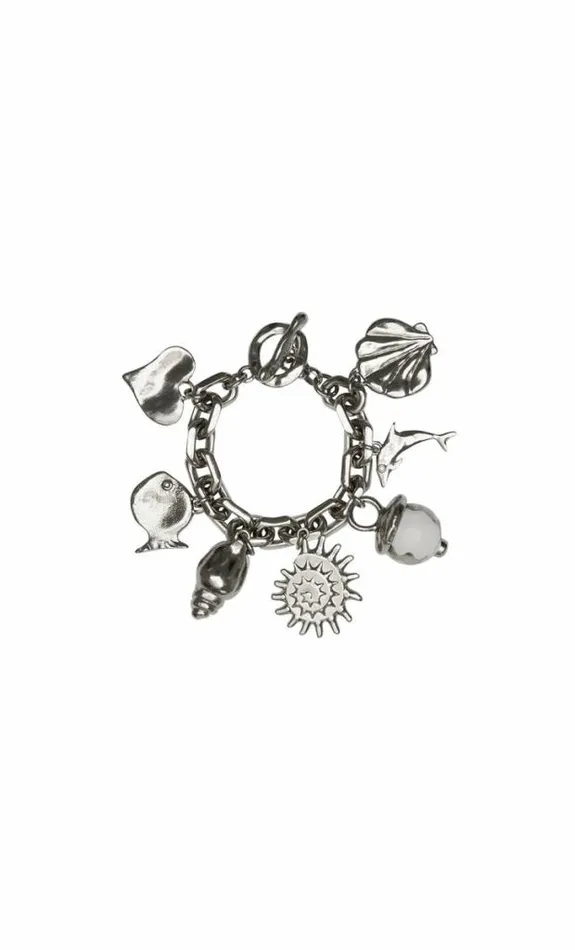 Jewelry Shop Bec Bridge Aquata Charm Bracelet Silver