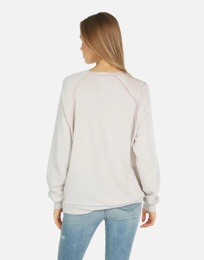 Jocelyn Love Peace Happiness Cloud Women Lauren Moshi Long Sleeve