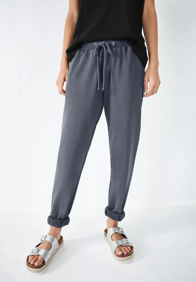 Joggers and Leggings Women Hush Finoula Washed Joggers Ebony