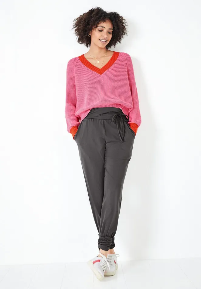 Joggers and Leggings Women Hush Harem Trousers Charcoal