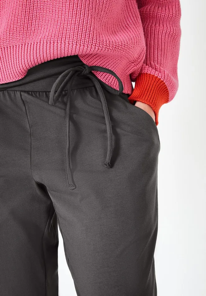 Joggers and Leggings Women Hush Harem Trousers Charcoal