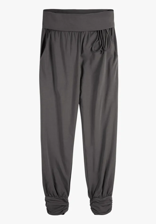 Joggers and Leggings Women Hush Harem Trousers Charcoal