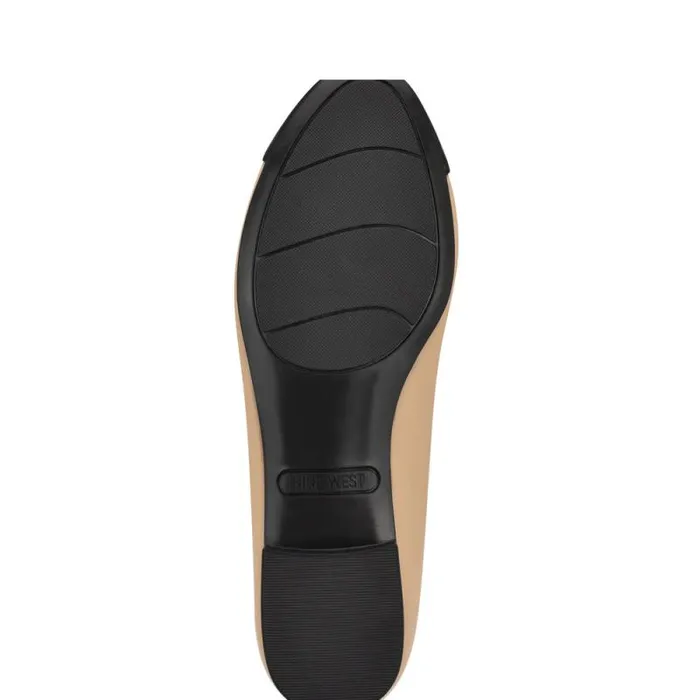 Jolee Cap Toe Ballet Flats Blush Leather Women Nine West Flats