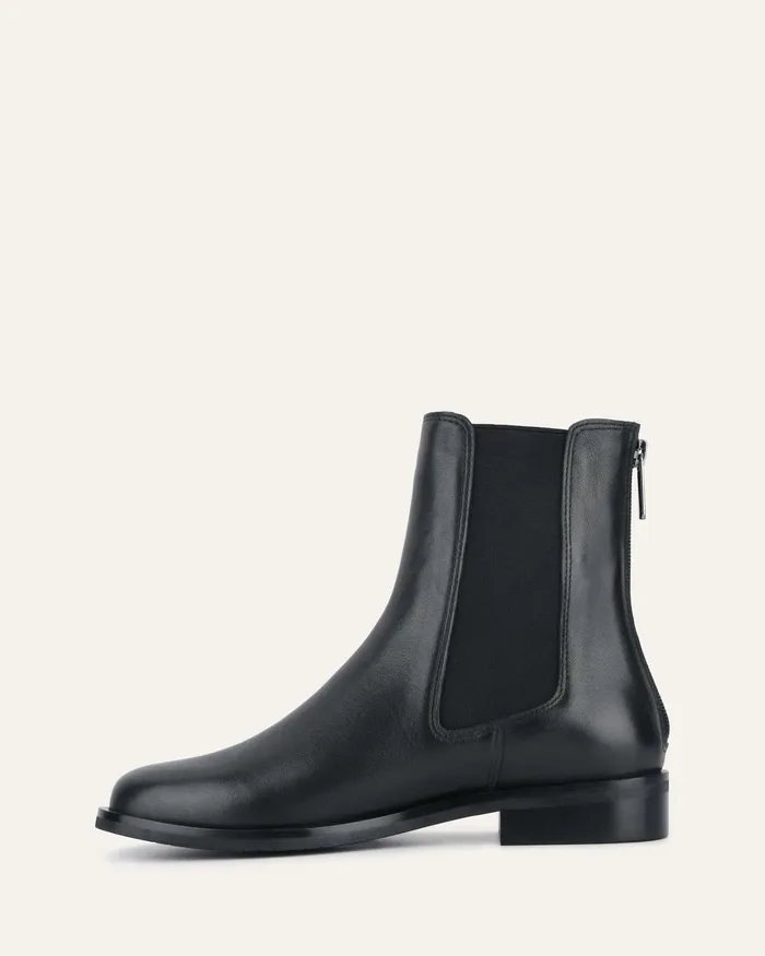 jomercer Gabe flat ankle boot black leather Women ANKLE BOOTS jomercer Gabe flat ankle boot black leather Women ANKLE BOOTS