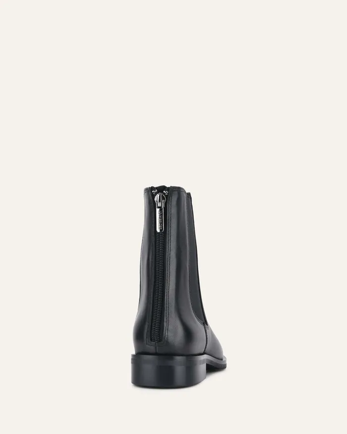 jomercer Gabe flat ankle boot black leather Women ANKLE BOOTS jomercer Gabe flat ankle boot black leather Women ANKLE BOOTS