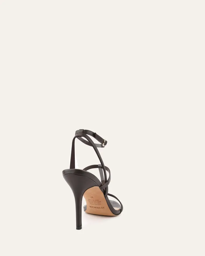 jomercer Lacey high heel sandals cacao leather Women HIGH HEELS jomercer Lacey high heel sandals cacao leather Women HIGH HEELS
