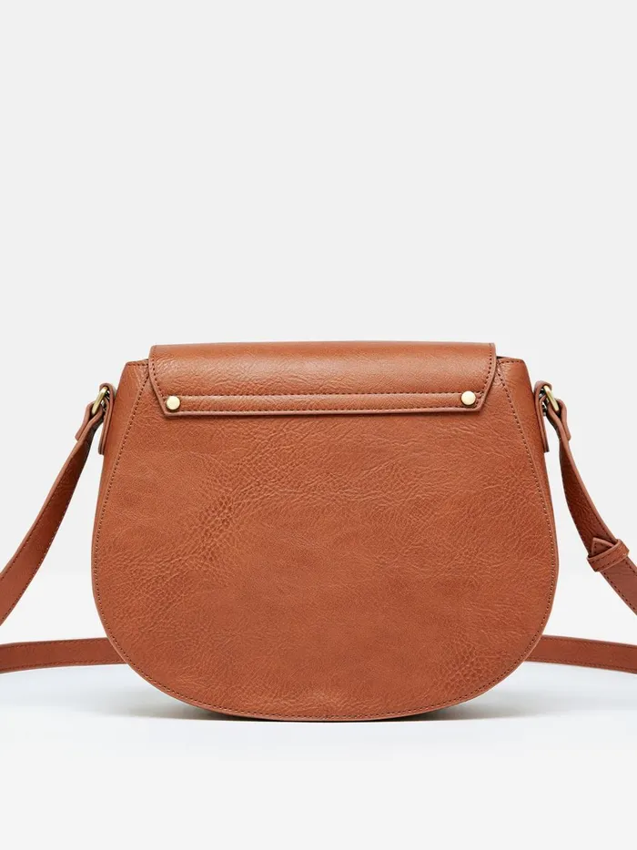 Joules Bags Women Brown Outlet Saddle Leather Bag