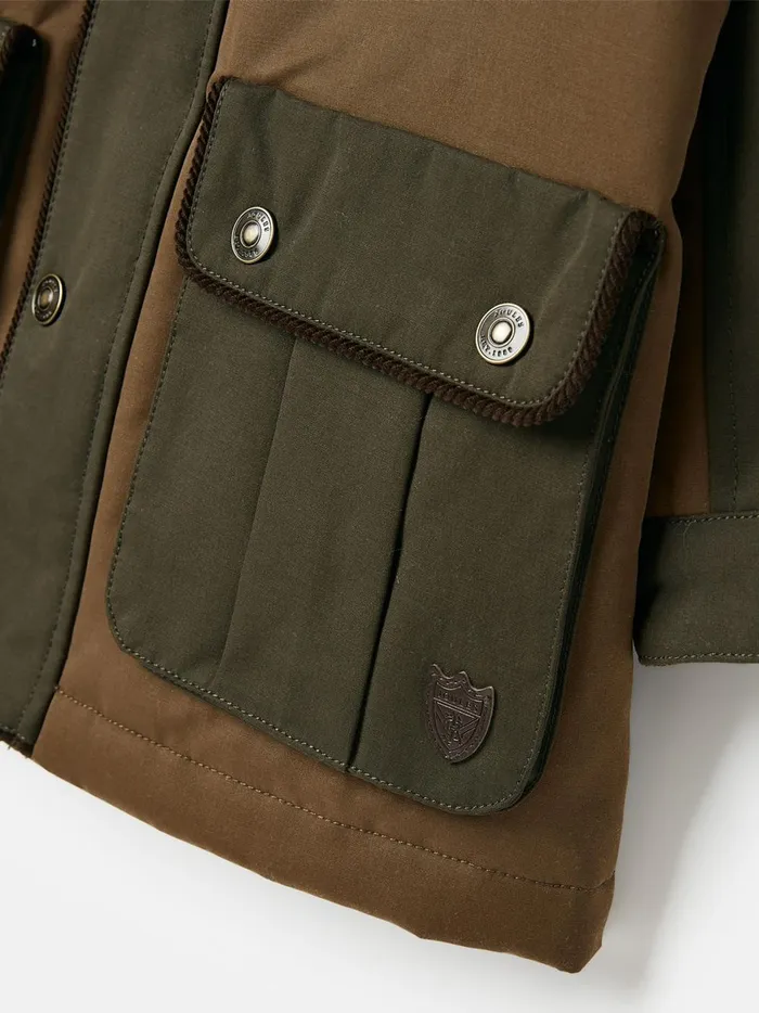 Joules Coats and Jackets GirlsBoys Brown Dry Wax Jacket