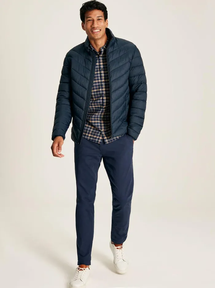 Joules Coats and Jackets Men Navy Showerproof Padded Jacket