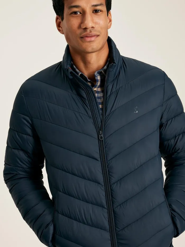 Joules Coats and Jackets Men Navy Showerproof Padded Jacket