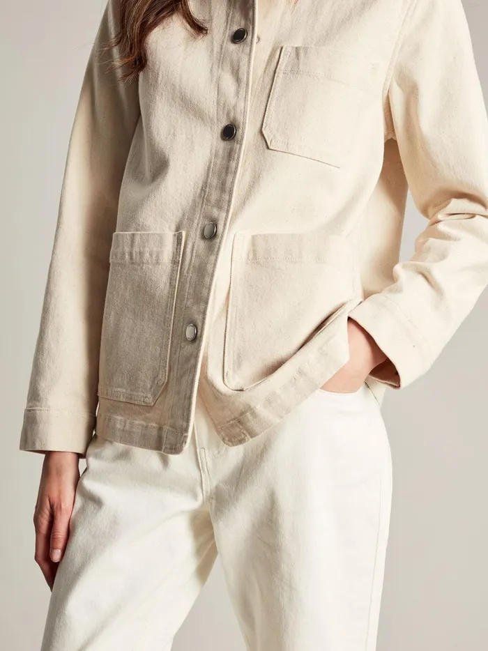 Joules Coats and Jackets Women White Chore Jacket