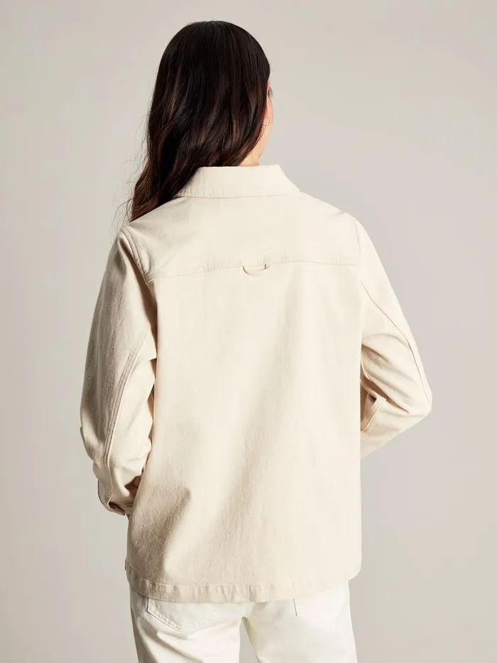 Joules Coats and Jackets Women White Chore Jacket