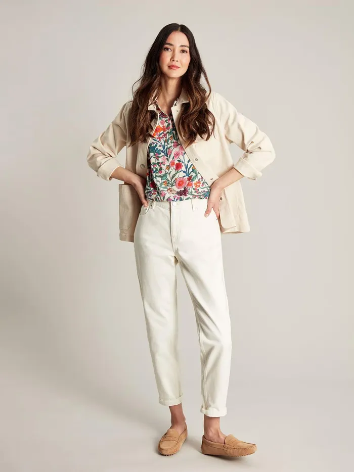 Joules Coats and Jackets Women White Chore Jacket