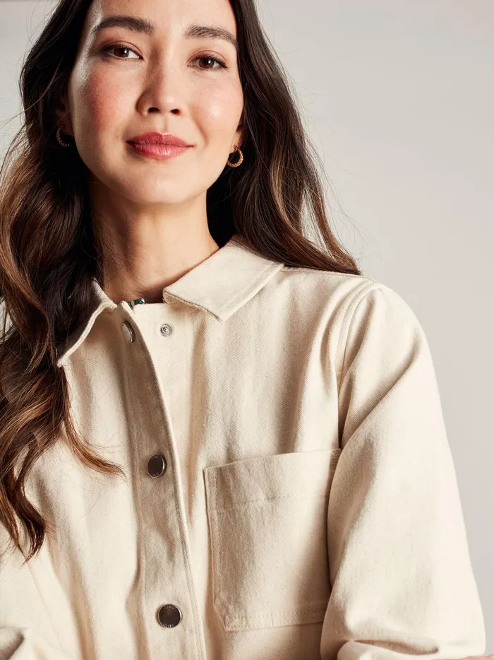 Joules Coats and Jackets Women White Chore Jacket