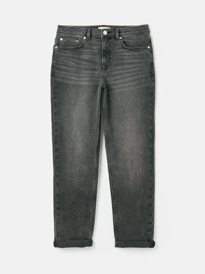 Joules Jeans Women Black Slim Straight Jeans