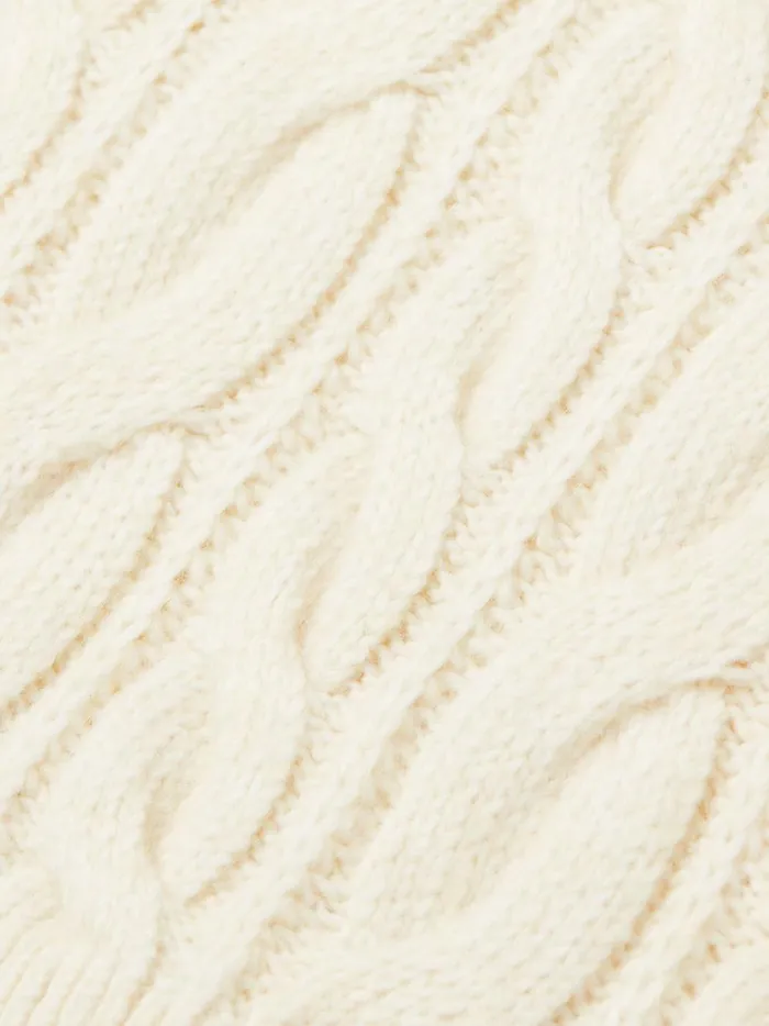Joules Knitwear Girls Cream Knitted Vest