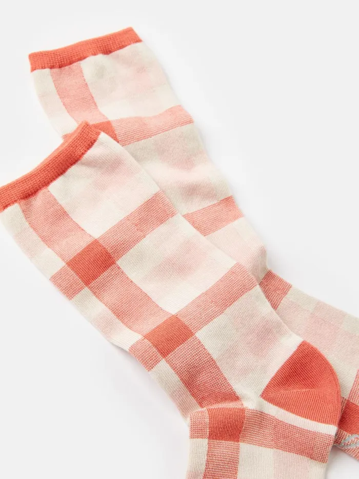 Joules Socks and Tights Women Red Ankle Socks