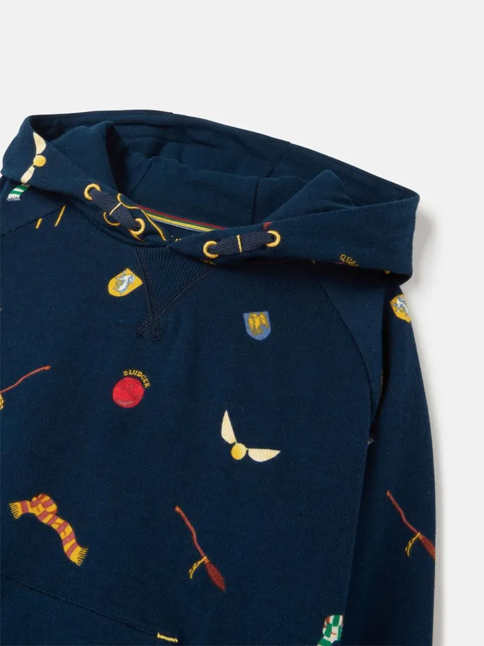 Joules Sweatshirts and Hoodies Girls Navy Harry Potter Hoodie