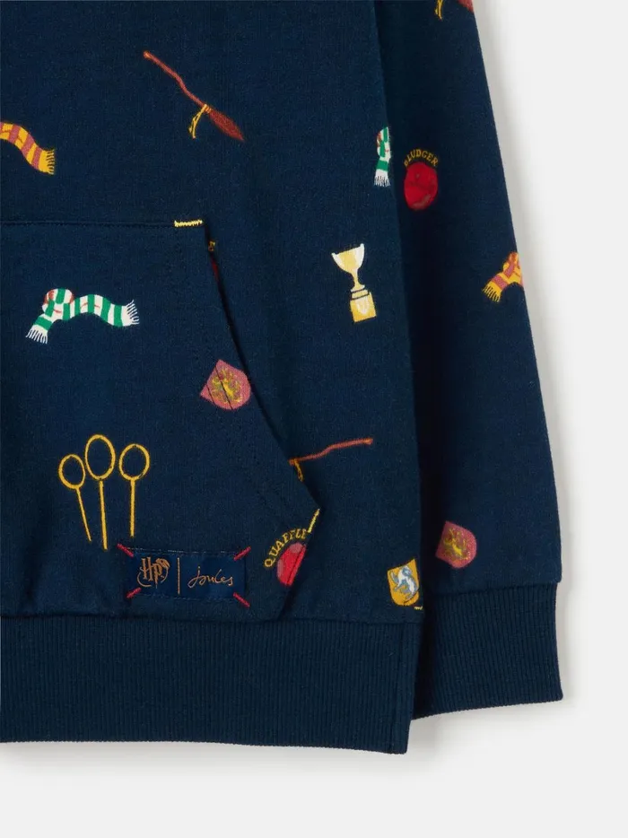 Joules Sweatshirts and Hoodies Girls Navy Harry Potter Hoodie