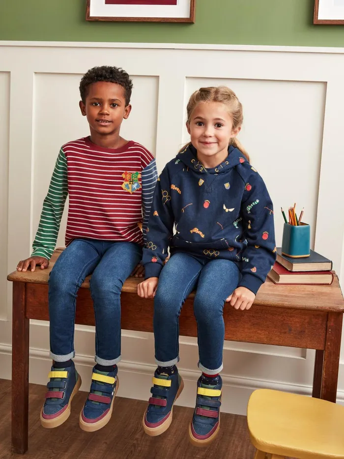 Joules Sweatshirts and Hoodies Girls Navy Harry Potter Hoodie