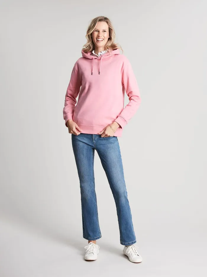 Joules Sweatshirts and Hoodies Women Pink Relaxed Hoodie