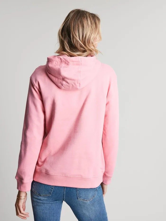 Joules Sweatshirts and Hoodies Women Pink Relaxed Hoodie