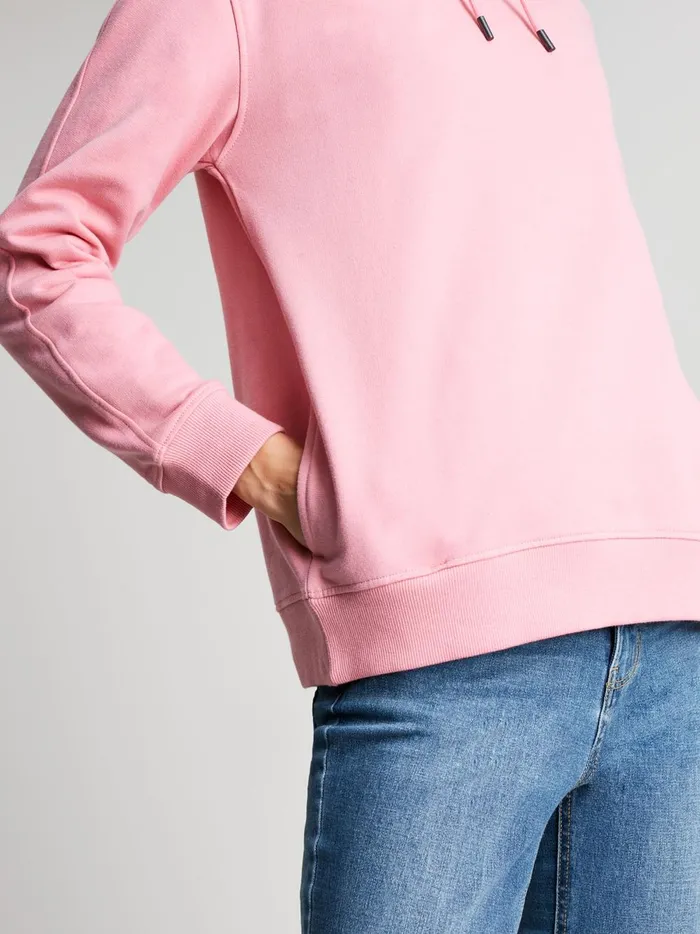 Joules Sweatshirts and Hoodies Women Pink Relaxed Hoodie